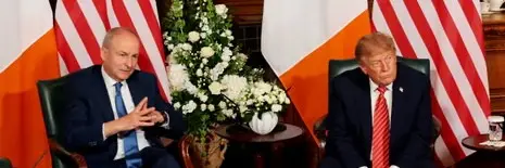 Trump touches a nerve while in Ireland by saying reunification would be ‘fantastic’