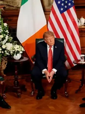 Trump touches a nerve while in Ireland by saying reunification would be ‘fantastic’